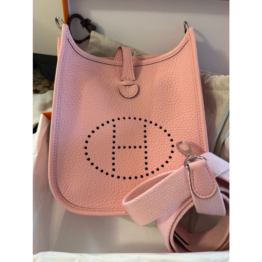 VERY RARE AND SEASONAL HERMES EVELYNE TPM ( Make an offer🙌) - Picture 1 of 10